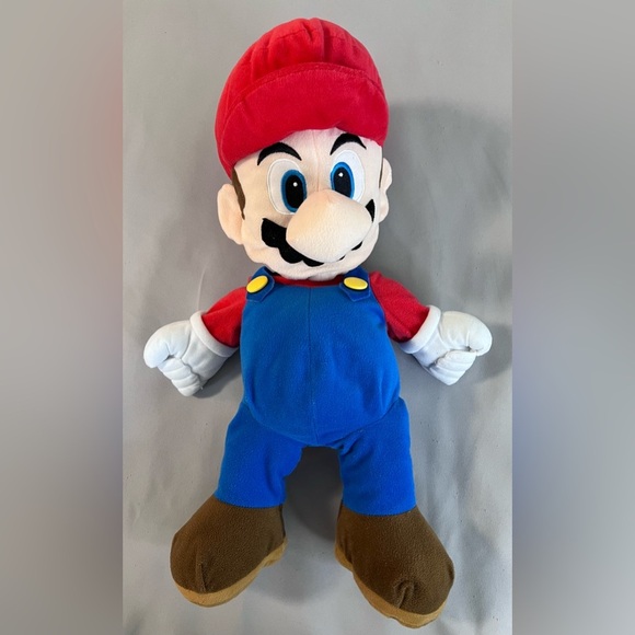 Super Mario Giant 22 Inch Nintendo Plush Stuffed‎ Toy with secret hiding pocket - Picture 2 of 8